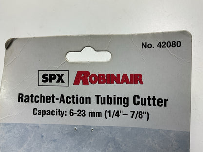 Robinair 42080 Ratcheting Tubing Tube Cutter For 1/4'' To 7/8'' OD Pipe And Tubing