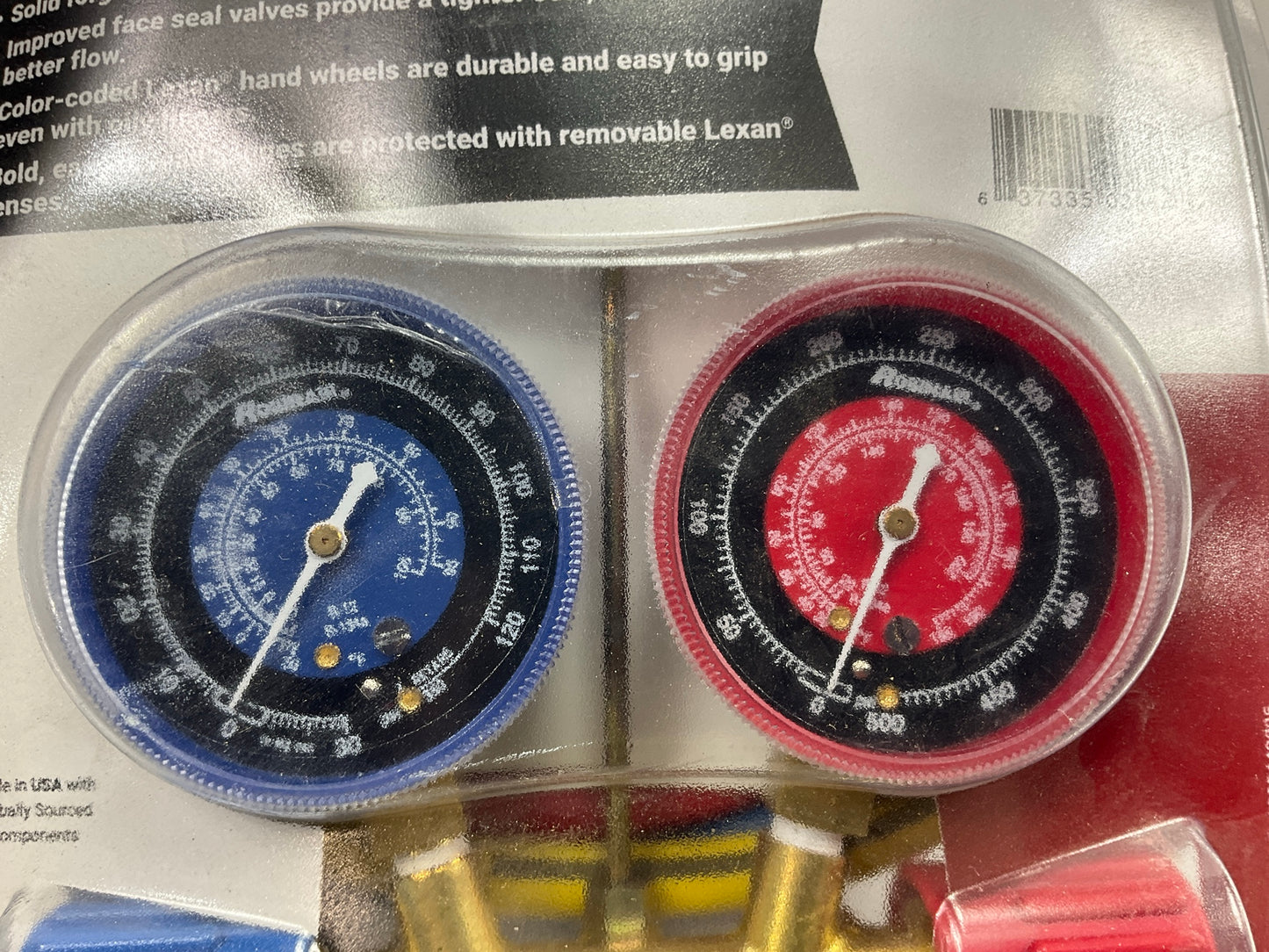 Robinair 45111 A/C 134A Manifold Gauge Set With 72'' Hose & Couplers