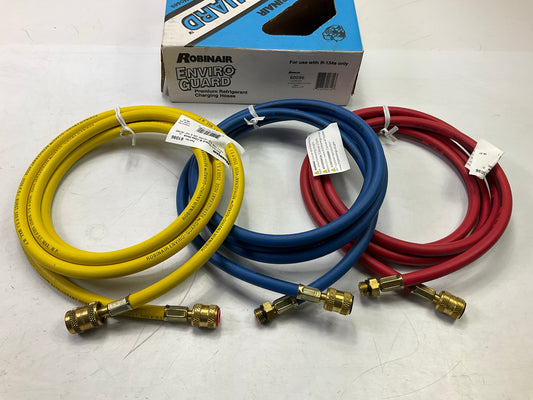Robinair 60096  Enviro Guard 134A Refrigerant Charging Hose Set 96''