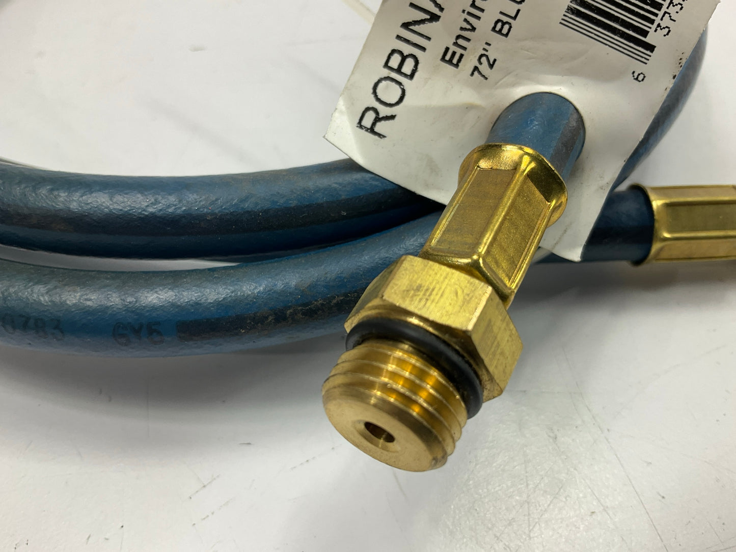Robinair 62072 AC Enviro-Guard Hose For 134a 72'', Blue Low Side