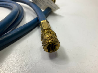 Robinair 68296A 1/4'' Enviro-Guard A/C Hose Quick Seal Fittings - Blue Only, 96''