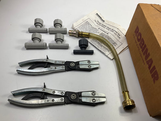 AS IS Robinair 75185 Heater Hose Access Kit For Coolant Recycler & Flush Machine