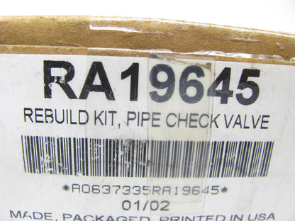 Robinair RA19645 Pipe Check Valve RBT Kit