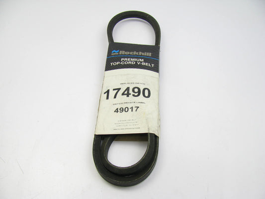 Rockhill 17490 Accessory Drive Belt - 0.53'' X 49.00'' - 36 Degree