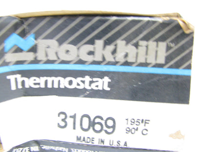 Rockhill 31069 Engine Coolant Thermostat - 195 Degree
