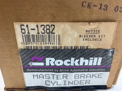 REMAN. Rockhill 61-1382 Brake Master Cylinder