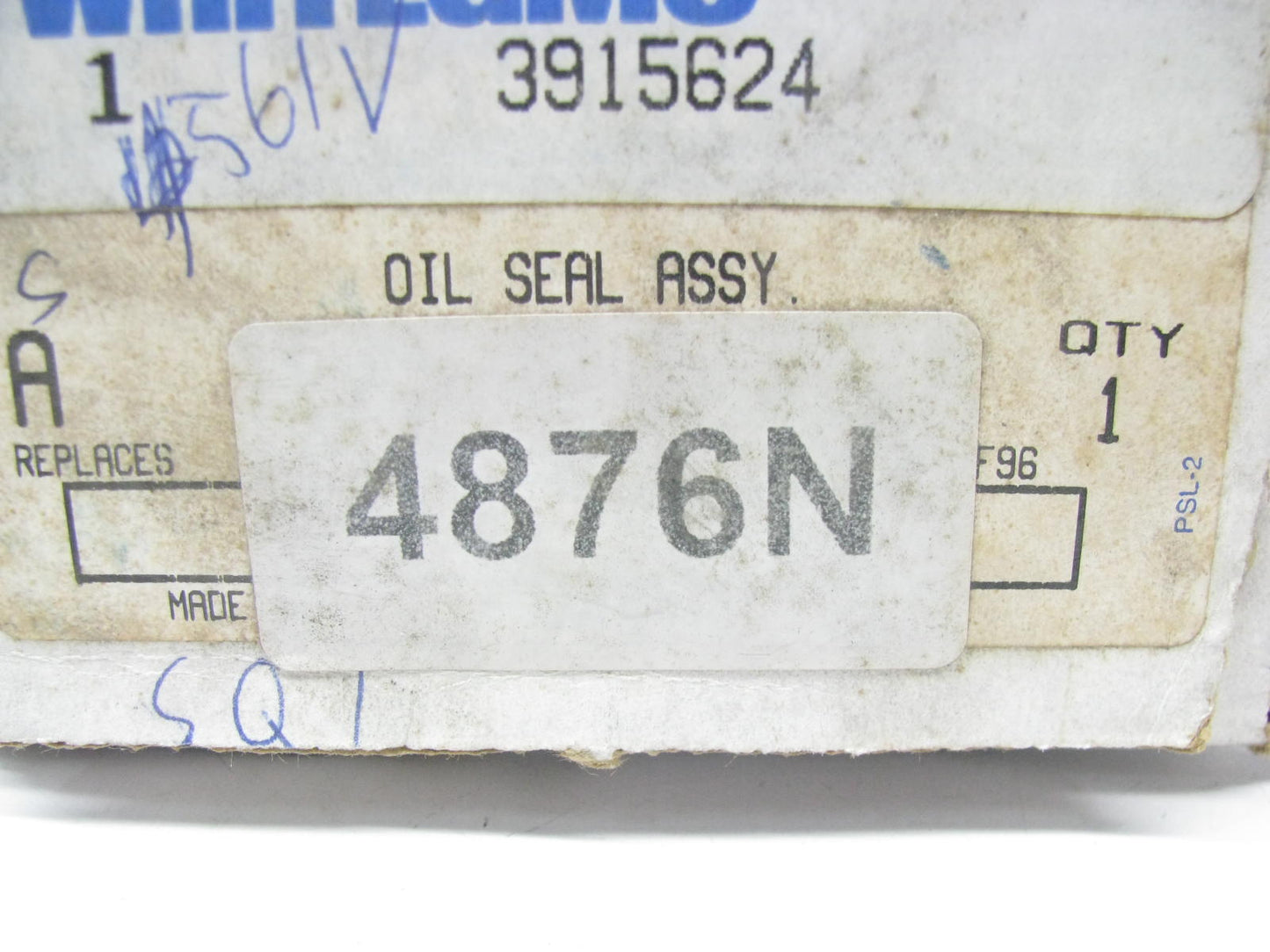 Rockwell 4876N SSHR Differential Pinion Seal