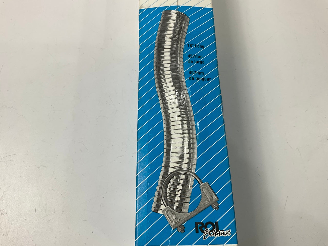 Rol Exhaust 540250 Universal Flexible Exhaust Pipe Kit, 2-1/2'' ID X 18'' Long
