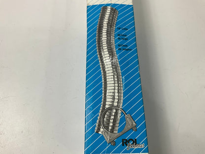 Rol Exhaust 540250 Universal Flexible Exhaust Pipe Kit, 2-1/2'' ID X 18'' Long