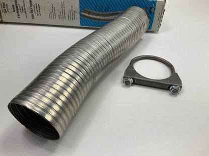 Rol Exhaust 540300 Universal Flexible Exhaust Pipe Kit, 3'' ID X 18'' Long