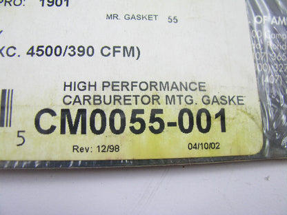 Rol Gasket CM0055-001 Carburetor Mounting Gasket For Carter / Holley 4-BBL