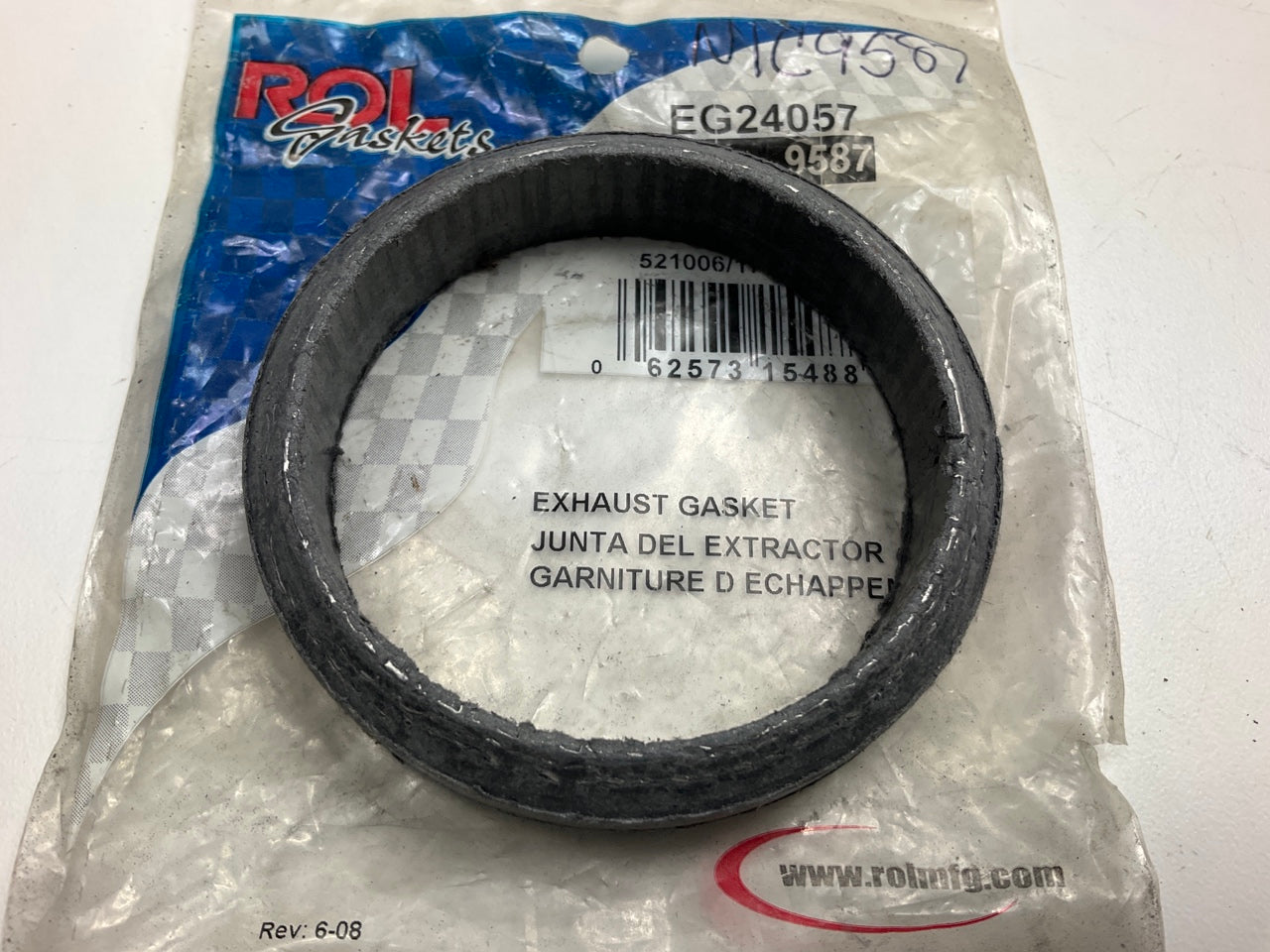 Rol Gasket EG24057 Exhaust Manifold Flange Gasket