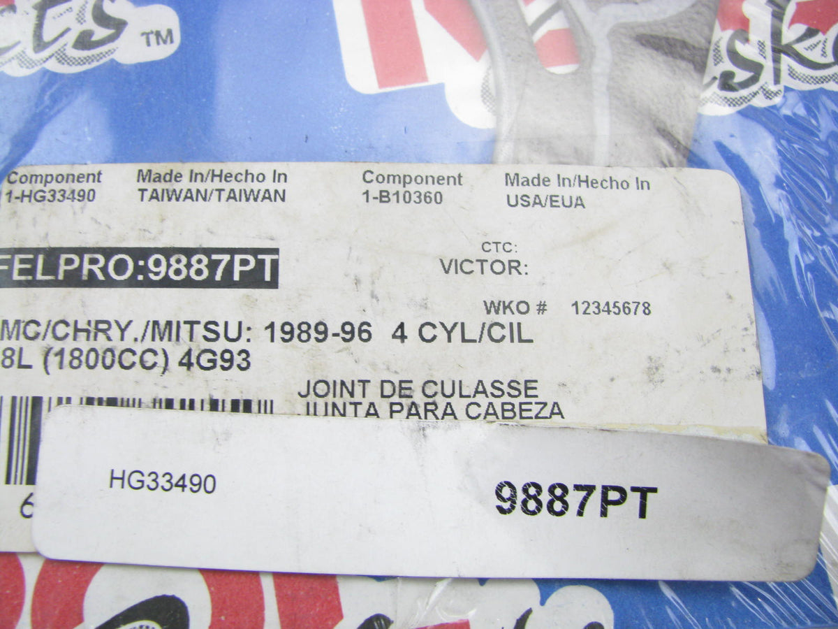 Rol Gasket HG33490 Cylinder Head Gasket For 92-96 Mitsubishi Eagle 1.8L-L4