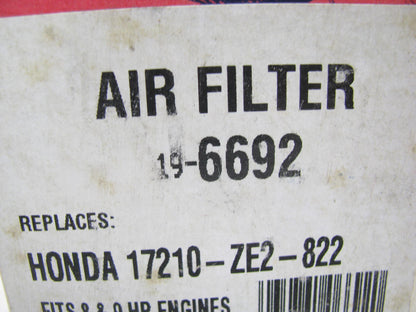 Rotary 19-6692 Air Filter Replaces Honda 17210-ZE2-882