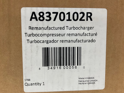 REMAN. Rotomaster A8370102R Turbocharger Turbo - 04-05 FORD 6.0L Diesel