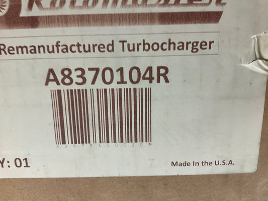 HAS RUST SEE PHOTOS A8370104R Turbocharger Turbo - 04-05 GM 6.6L Duramax Diesel