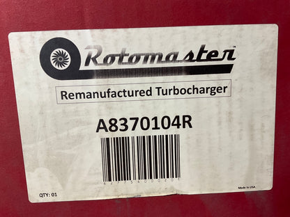 REMAN. Rotomaster A8370104R Turbocharger Turbo - 04-05 GM 6.6L Duramax Diesel