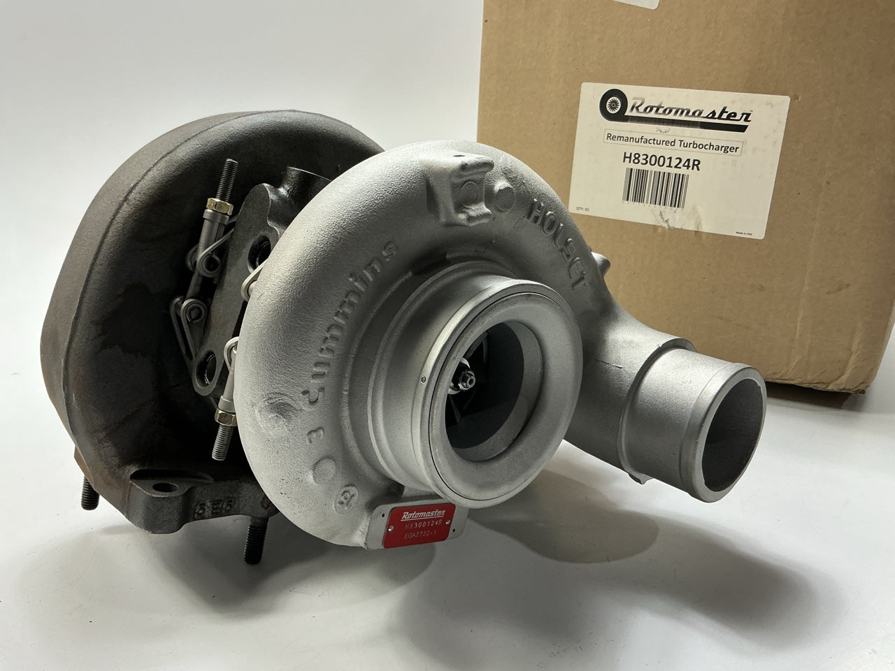 LIGHT SURFACE RUST Rotomaster H8300124R Turbocharger Turbo For 13-18 Ram CUMMINS
