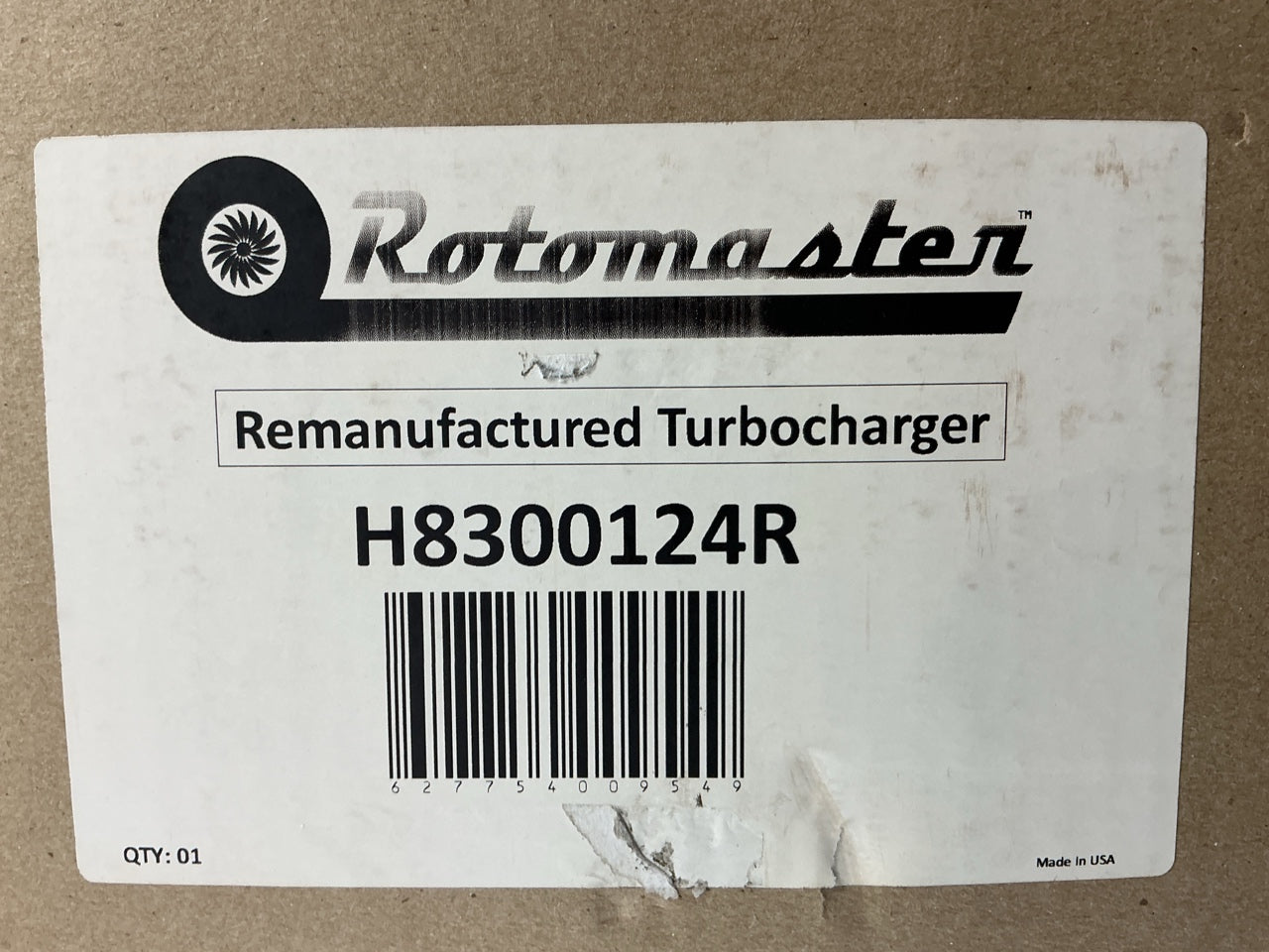 LIGHT SURFACE RUST Rotomaster H8300124R Turbocharger Turbo For 13-18 Ram CUMMINS