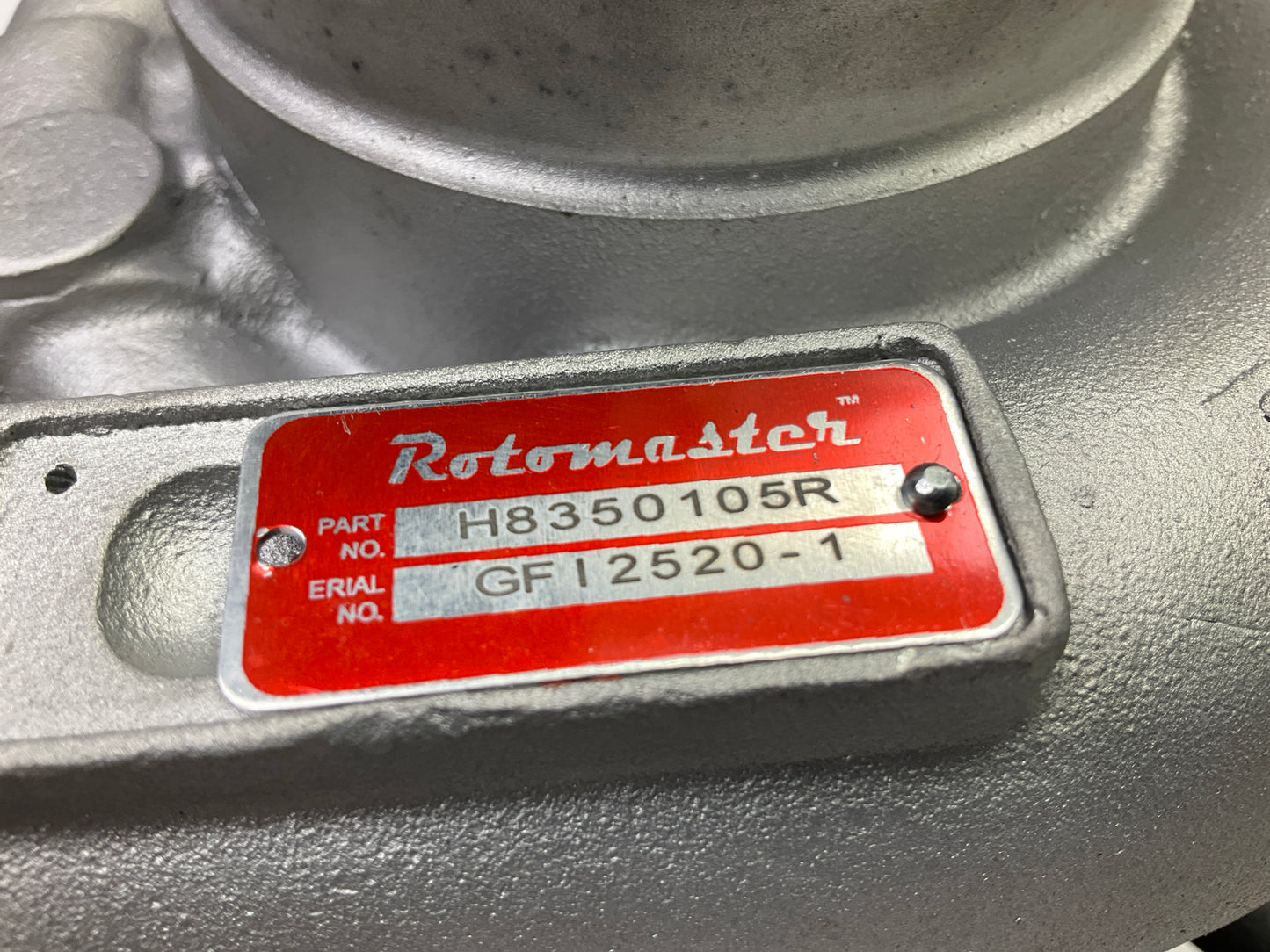 SURFACE RUST AS IS H8350105R Turbo For 1996-1998 Dodge 5.9L Cummins Manual Trans