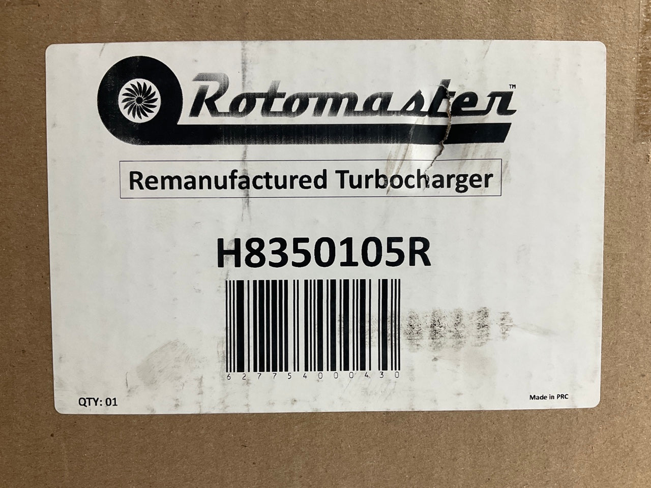 Reman Rotomaster H8350105R Turbo For 1996-1998 Dodge 5.9L Cummins Manual Trans