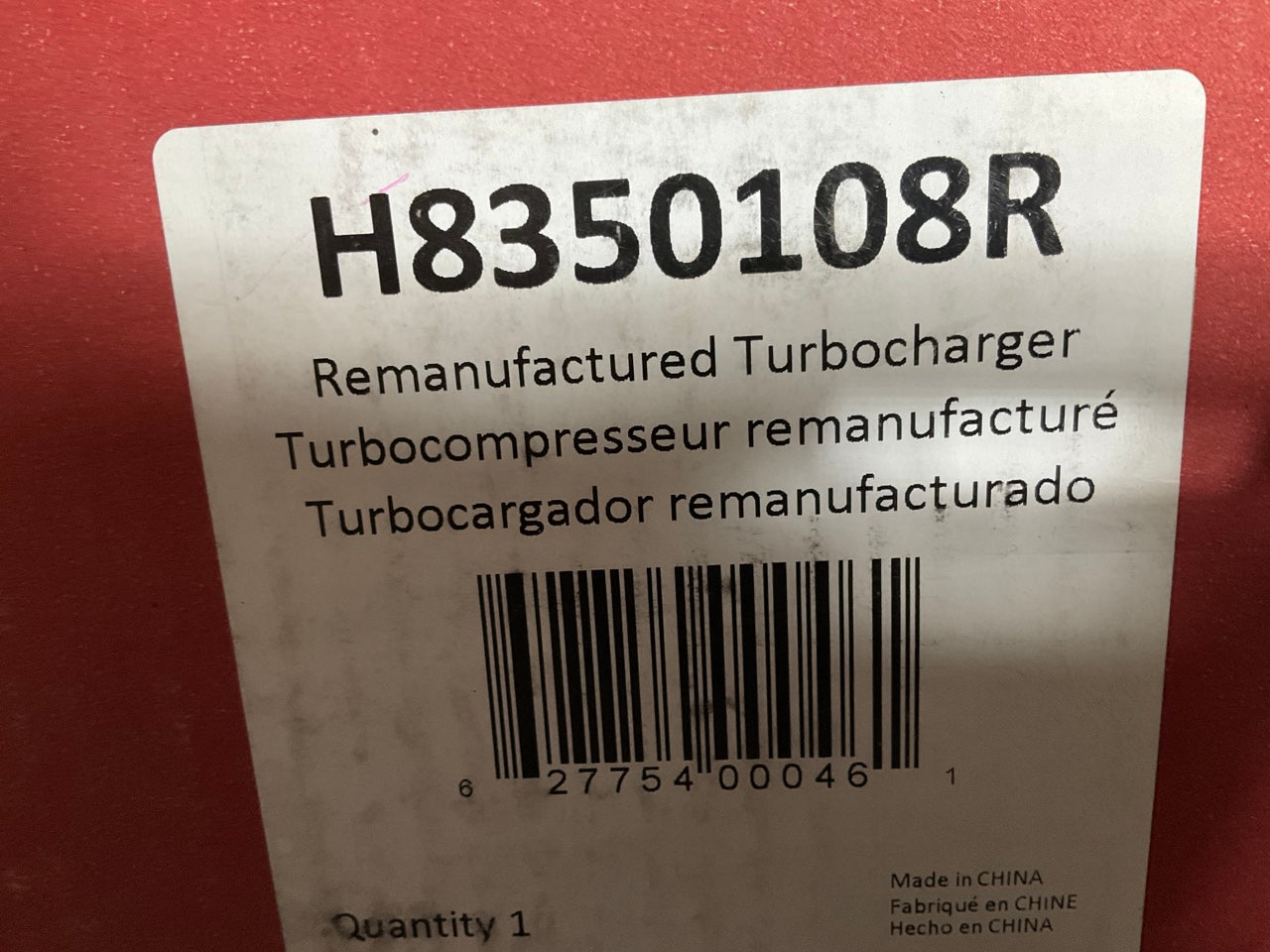 REMAN Rotomaster H8350108R Turbocharger Turbo For 00-02 Ram 2500 Cummins ManualT