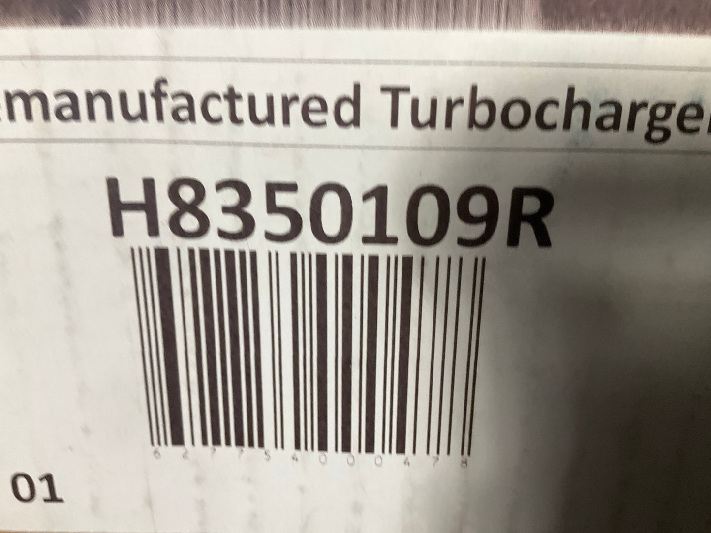 SURFACE RUST Rotomaster H8350109R Turbocharger For 00-02 Ram Cummins 5.9L AUTO