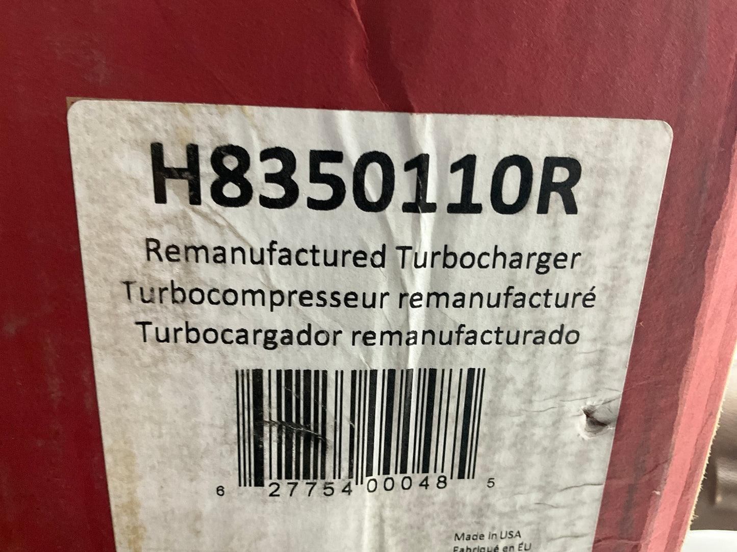 SURFACE RUST1 Rotomaster H8350110R Turbocharger For 03-04 Ram Diesel 24V Cummins