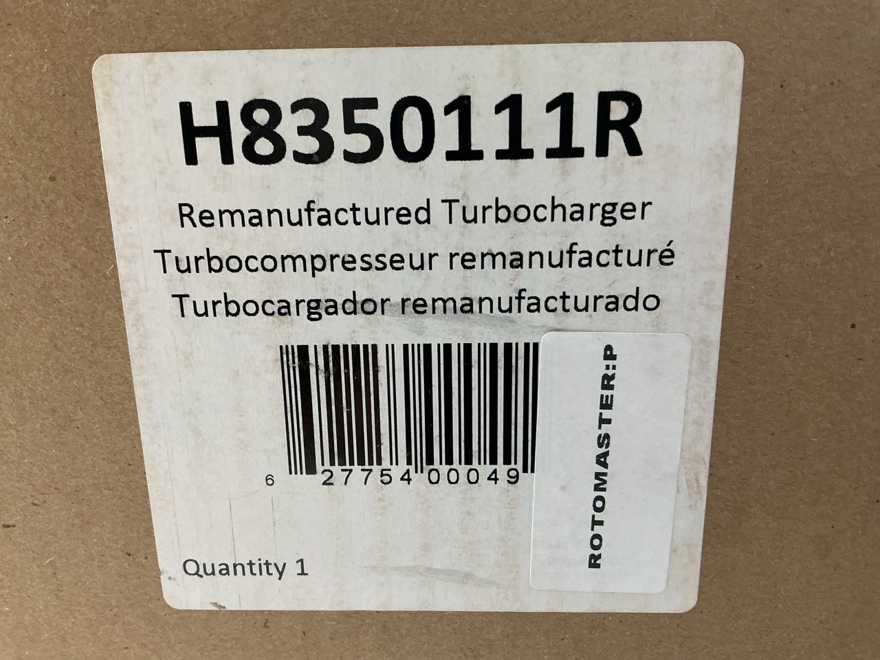 SURFACE RUST #1 ROTOMASTER Turbocharger Turbo For 2004-09 Ram 2500 3500 CUMMINS