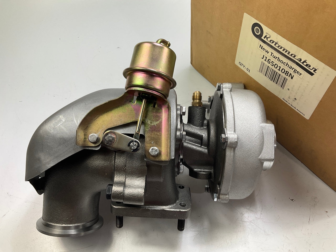 Rotomaster J1650108N Turbocharger Turbo - 1997-2000 GM Chevy GMC 6.5L Diesel