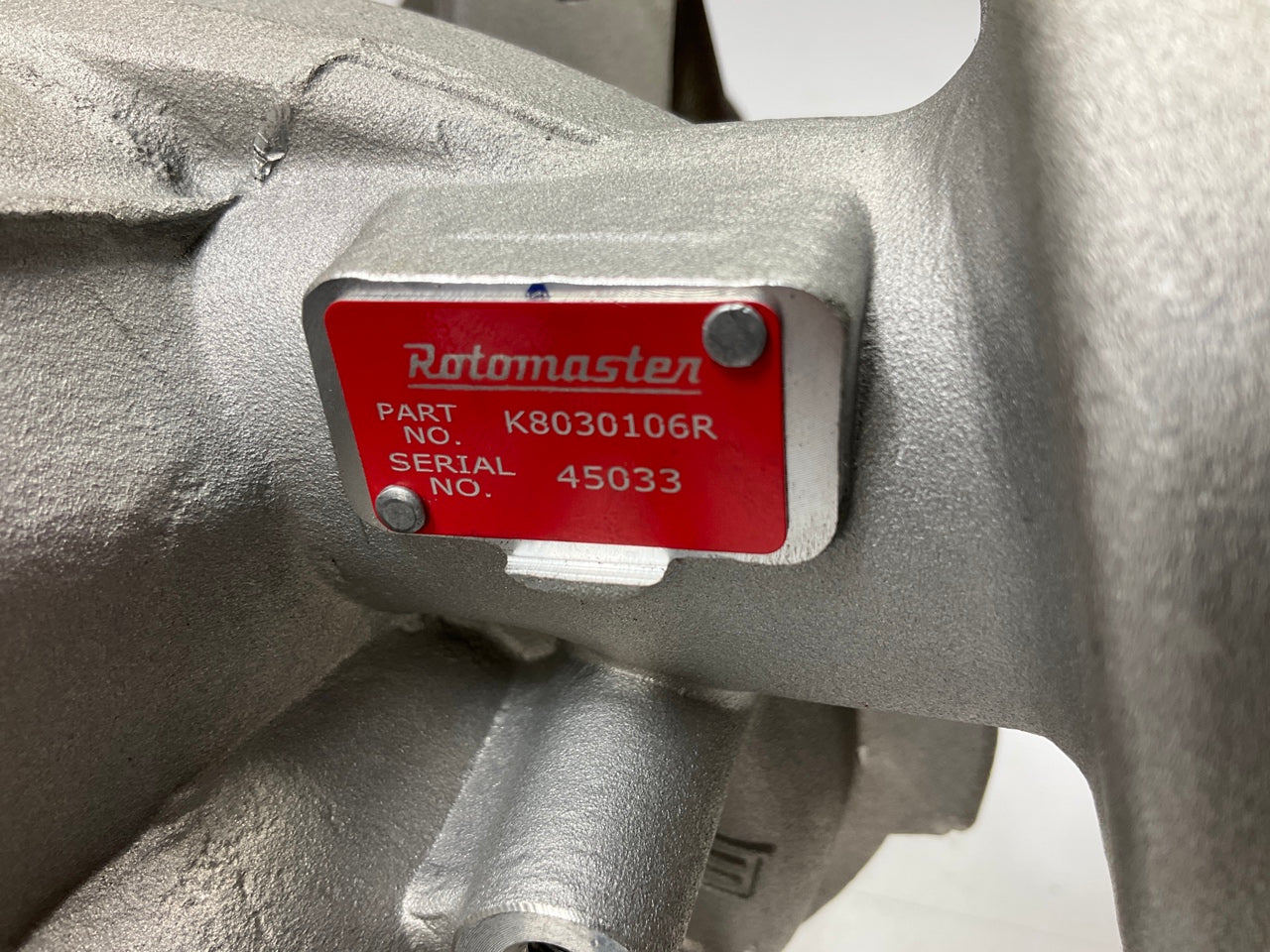 REMAN. Rotomaster K8030106R Turbocharger For 2005-2009 Audi A4 , A4 Quattro 2.0L