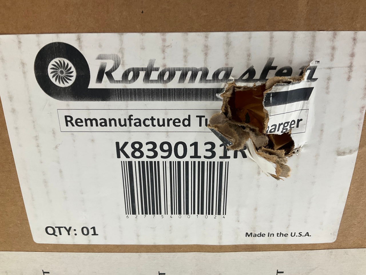 REMAN. Rotomaster K8390131R Turbocharger Turbo For 2005-2006 VW Jetta TDI DIESEL