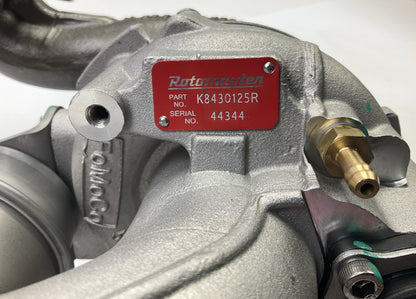 REMAN Rotomaster K8430125R Turbocharger 13-14 Ford Edge, Explorer 2.0L Eco Boost