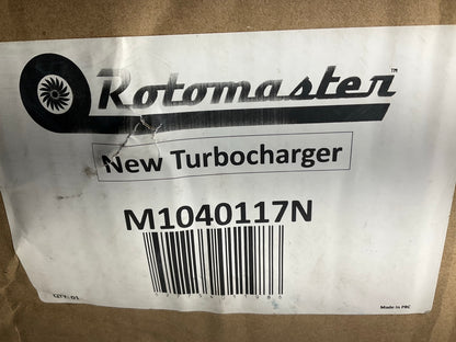 NEW Rotomaster M1040117N Turbocharger Turbo