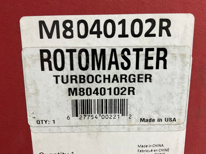 REMAN. Rotomaster M8040102R Turbocharger For 2004-2008 Subaru, Saab 2.0L 2.5L