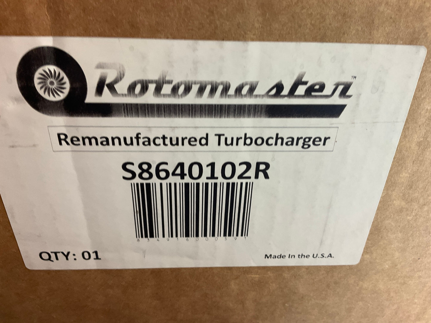 Surface Rust REMAN Rotomaster Turbocharger Turbo 2007.5-10 Ford Powerstroke 6.4