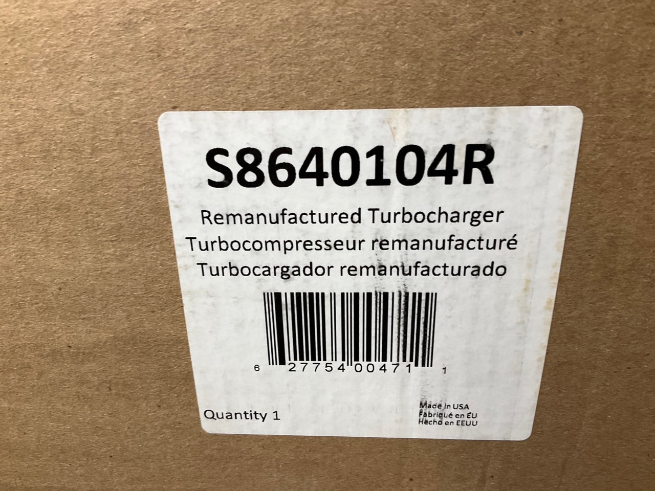 REMAN Rotomaster S8640104R High & Low Turbocharger Turbo 08-10 Ford 6.4L DIESEL