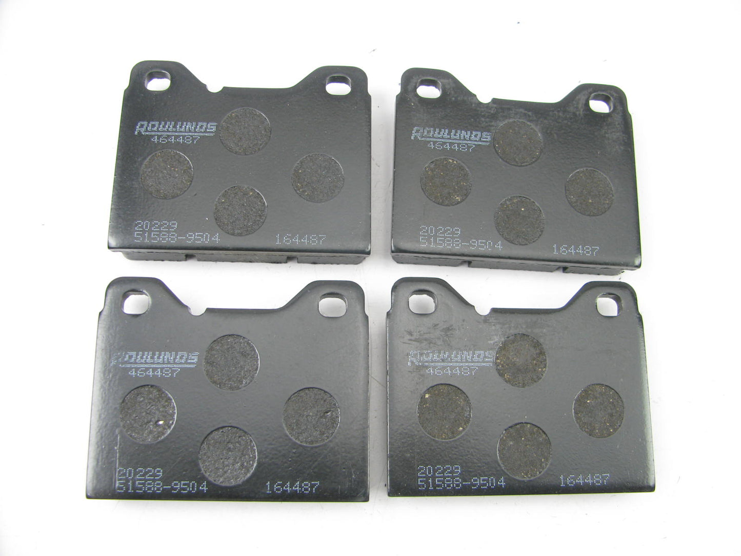 Roulunds 464487 Front Brake Pads