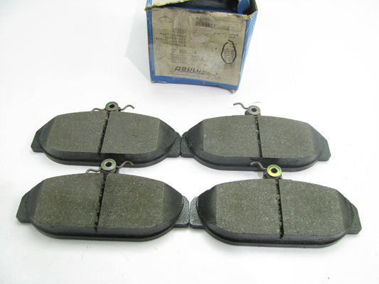 Roulunds 473681 Front Disc Brake Pad Set  For 1985-1991 Volvo 740