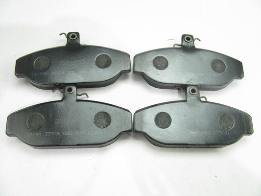 Roulunds 473681 Front Disc Brake Pad Set  For 1985-1991 Volvo 740