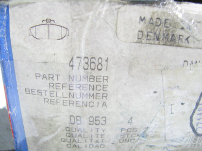 Roulunds 473681 Front Disc Brake Pad Set  For 1985-1991 Volvo 740