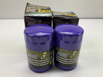 (2) Royal Purple 20-400 Oil Filters