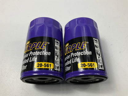 (2) Royal Purple 20-561 Extended Life Premium Engine Oil Filters