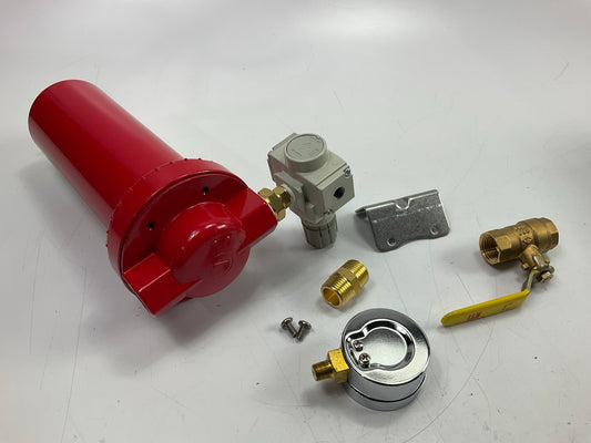 RTI 6950B Stealth 60 CFM Air Line Filter/Regulator, Made In USA
