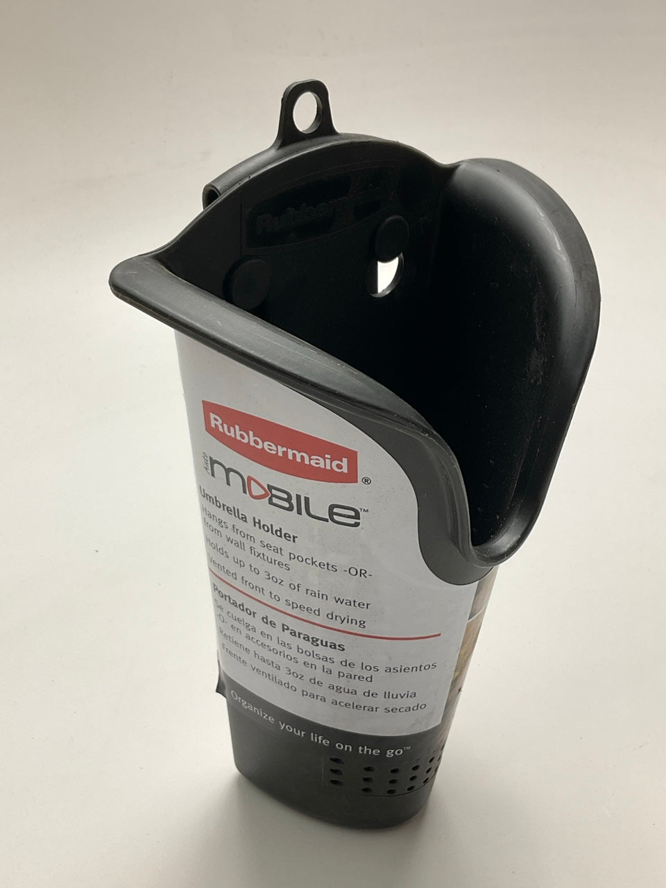 Rubbermaid 3309-00 Portable Clip-on Umbrella Holder And Storage Pocket
