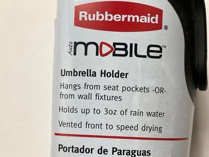Rubbermaid 3309-00 Portable Clip-on Umbrella Holder And Storage Pocket