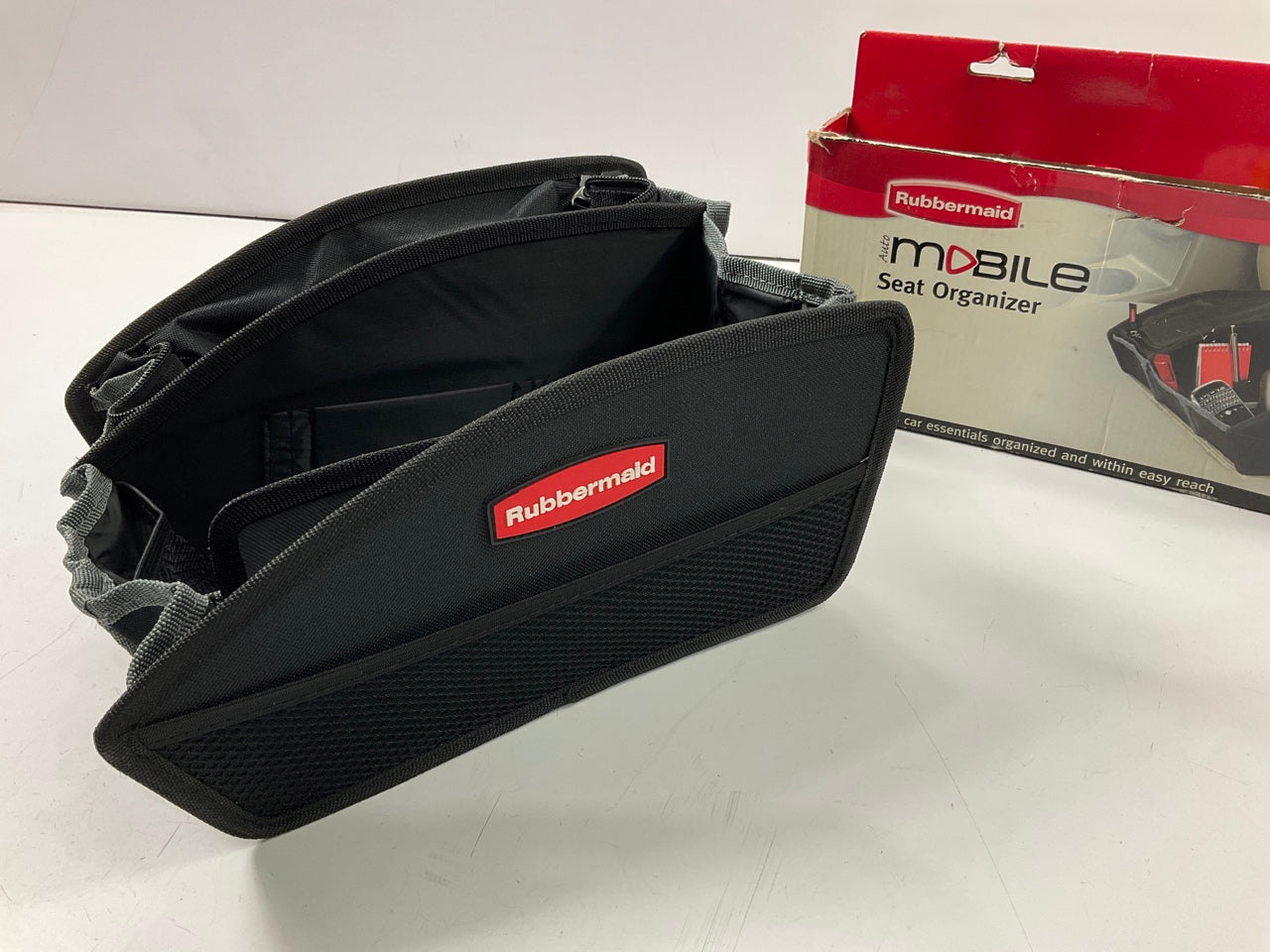 Rubbermaid 3310 Multi Compartment Mobile Seat Organizer, 12''x12''x5'' Tall