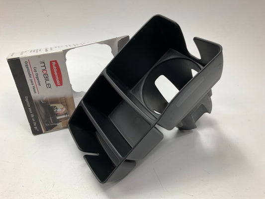 Rubbermaid 3319-20 Automotive Cup Holder Car Storage Organizer Caddy, Black