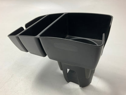 Rubbermaid 3319-20 Automotive Cup Holder Car Storage Organizer Caddy, Black