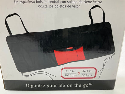 Rubbermaid 3327 Heavy Duty Fabric Car Truck Hanging Cargo Organizer Black